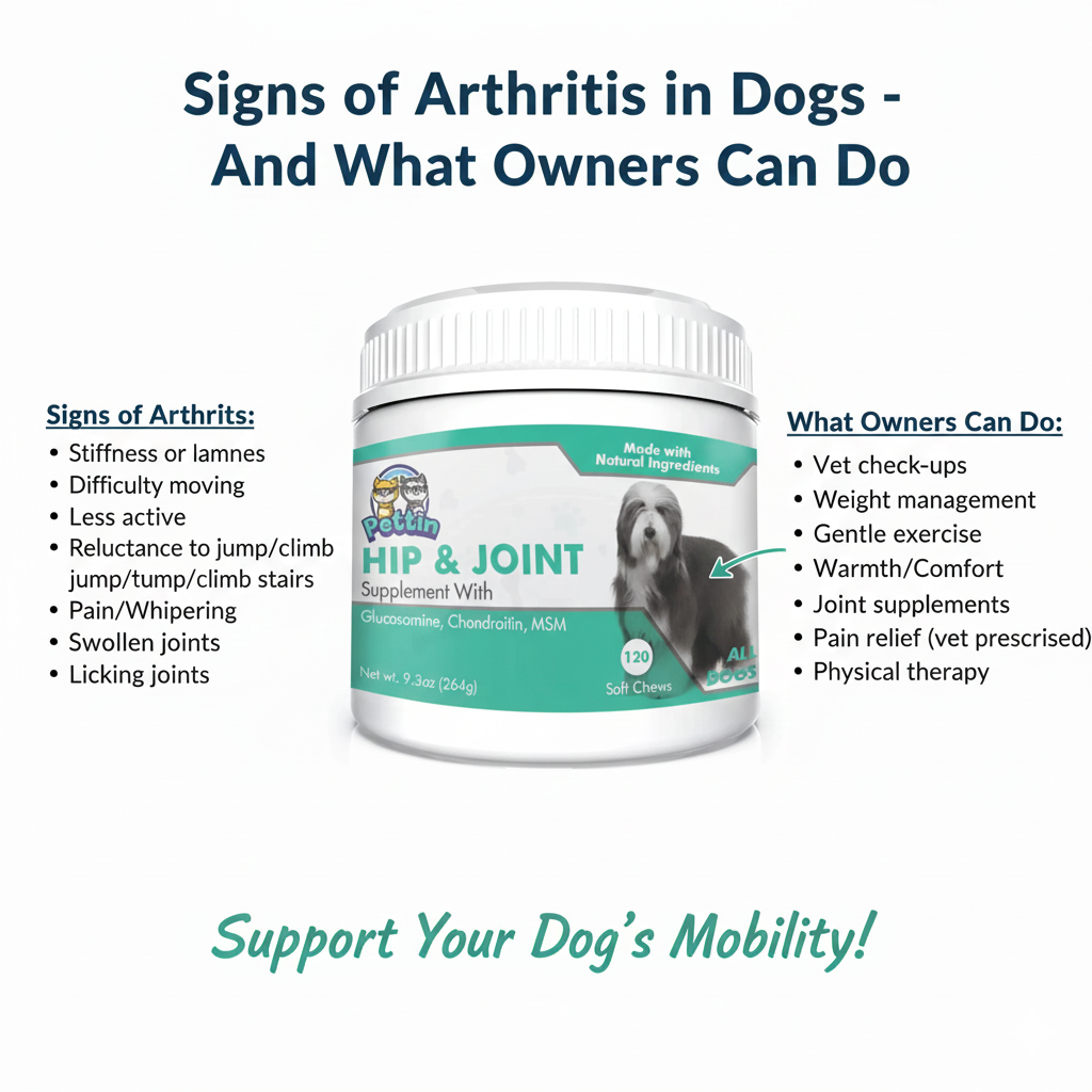 Signs of Arthritis in Dogs